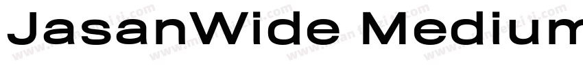 JasanWide Medium字体转换